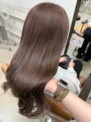 ロング カラー ヘアアレンジ Cloe 梅田所属・🌼北口 絢🌼のヘアスタイル