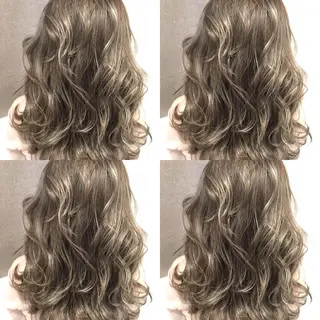 ミディアム カラー 井上 一平のヘアスタイル