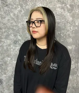 ミディアム カラー HAIR SALON M所属・🌊メンズパーマ🌊 ハイライト🌈アリサのヘアスタイル