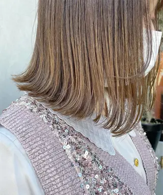 ミディアム カラー 🫧透明感ヘア🫧 🧸竹花　彩希🧸のヘアスタイル