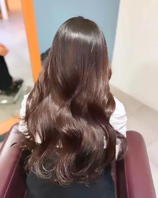 ロング 西川 仁のヘアスタイル