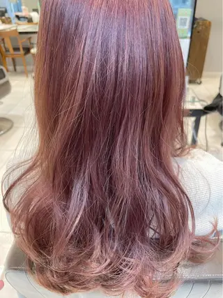 ミディアム カラー アンブレラカラー💫 フェイスフレーミングのヘアスタイル