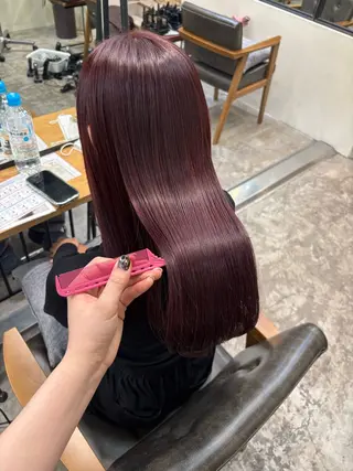 セミロング Belle 新宿店所属・🐰パーマモデル 募集中/ゆな🐰のヘアスタイル