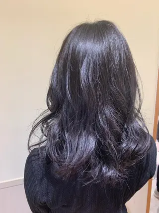 ミディアム カラー 高橋友里亜 /フリーランスのヘアスタイル