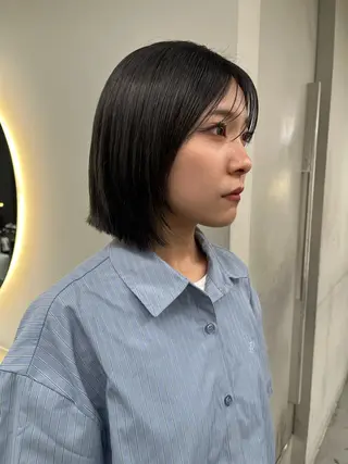 カラー 艶ブリーチ/表参道 ハイトーン /実乃梨のヘアスタイル