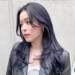 ロング カラー ✨ハッシュカット✨ ユウキ✨のヘアスタイル