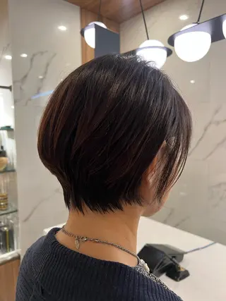 ショート 村中 逸紀のヘアスタイル