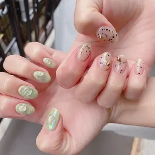 ネイル To Me Nail所属・🩵 mei🩵のネイルデザイン