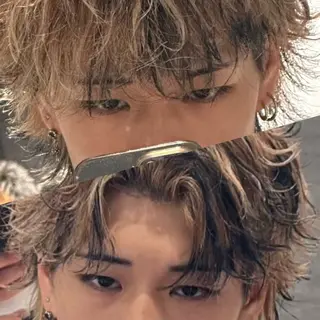 ショート パーマ ヘアアレンジ メンズ NEXT NEO所属・メンズヘア静岡 ✂︎Ryuheiのヘアスタイル