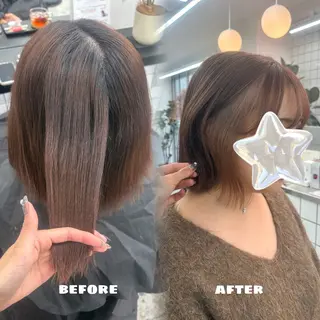 ショート カラー 🌟ゆりあ🌟 JILLSTUDIOのヘアスタイル