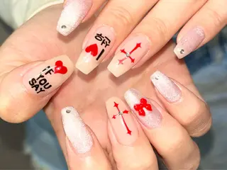 ネイル moca心斎橋所属・˚✧⁺⭐︎༚moca miyuu⁎⁺˳✧༚のネイルデザイン