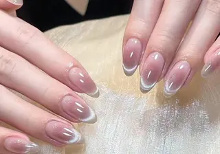 ネイル By moonネイル 🌷ワンホン/韓国風のネイルデザイン