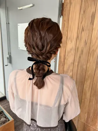 ヘアアレンジ フラム所属・WATANABE MISAKIのヘアスタイル