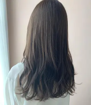 ロング カラー hub hair レイヤー/透明感のヘアスタイル