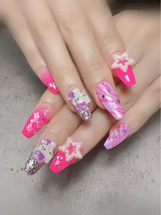 ネイル 上原 悠紀のネイルデザイン