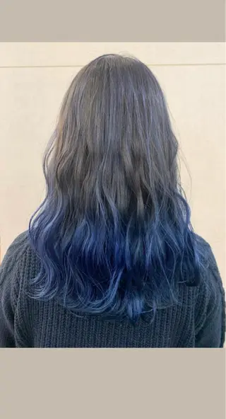 ロング カラー ヘアアレンジ Agu hair trico 久喜3号所属・ハイトーン&透明感 カラー☘️片山優陽のヘアスタイル