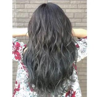 セミロング カラー アンドウ ユウ/ レイヤーカット/韓国のヘアスタイル