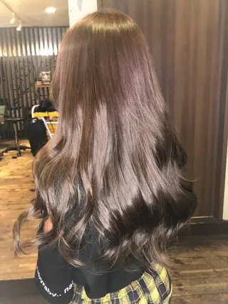 ロング カラー キッズ 刀根 亮馬のヘアスタイル