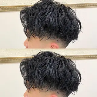 パーマ メンズ 年間2000名担当◎ パーマ職人/仲原佑樹のヘアスタイル