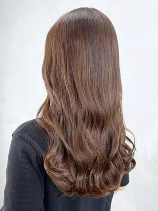 ロング ヘアアレンジ パーマ カラー ITbyALBUM 中野店のヘアスタイル