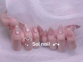 ネイル パラジェル＆フィルイン取り扱いサロンSol Nail所属・Sol Nail ミネのネイルデザイン