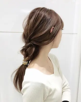 ヘアアレンジ nex the salon vlow所属・趙 英来のヘアスタイル