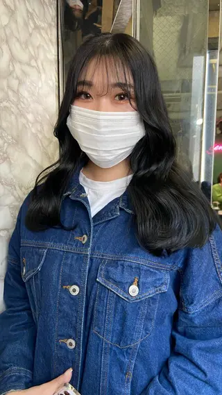 ロング カラー 地毛風艶カラー🌿 喜多夏海のヘアスタイル