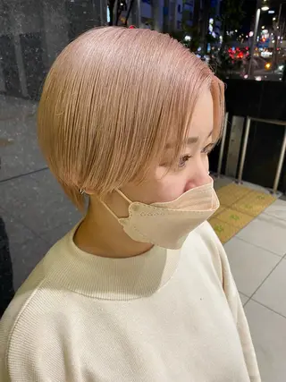 ショート hair moija所属・宮成 佑介のヘアスタイル