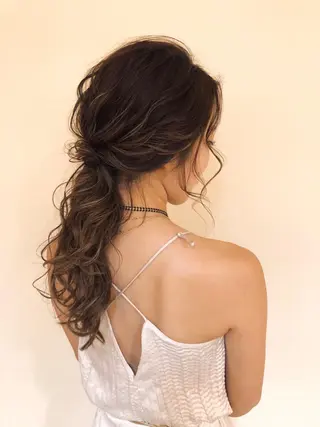 セミロング salowin JIYUGAOKA所属・マンツーマン半個室 tamuraのヘアスタイル