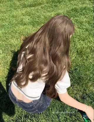 カラー 🩰girlyモテ ヘア🩰🍨AYAのヘアスタイル