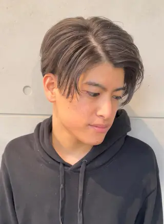 ショート カラー メンズ メンズヘア特化 崎田 成人のヘアスタイル