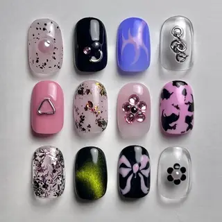 メンズ ネイル YOKE所属・Kaneko Arisaのネイルデザイン