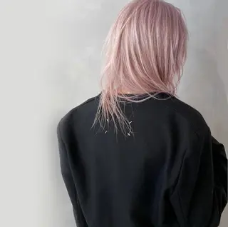 ミディアム カラー パーマ ヘアアレンジ メンズ 【姫カット】 ナカムラコウキのヘアスタイル