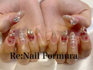 セミロング Re:Nail Formula所属・kido chieのネイルデザイン