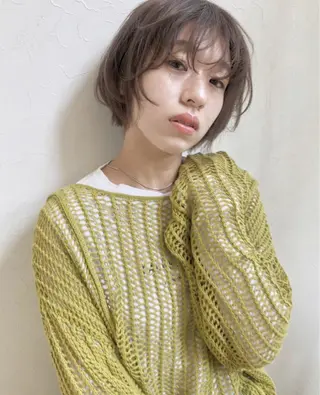 ショート カラー nakahara madokaのヘアスタイル