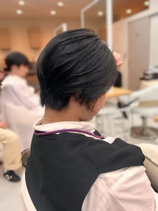 ショート カラー ミディアムヘア Chifumiのヘアスタイル