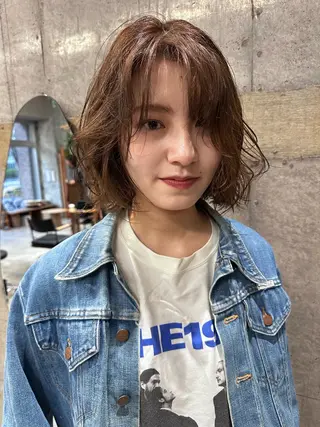 カラー chisato☁️ カラーモデル様募集中のヘアスタイル