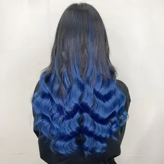 セミロング カラー KEISUKE🐶 馴染ませ/エクステのヘアスタイル