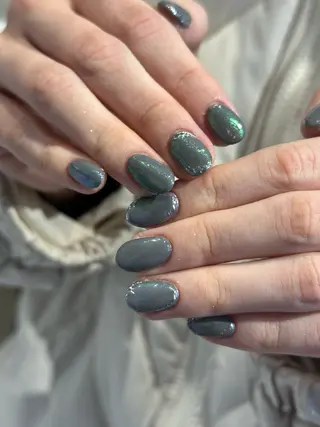 ネイル 🎀韓国レイヤー特化 🎀ベージュ/ミクのヘアスタイル