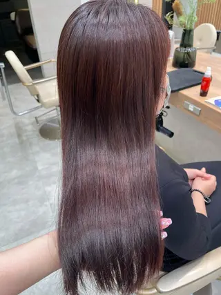 セミロング 木野田 萌のヘアスタイル