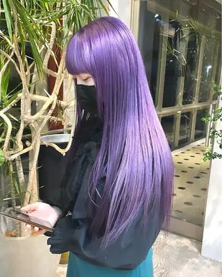 ロング カラー 色落ち綺麗透明感カラ /ボブ/ナカツヒカルのヘアスタイル