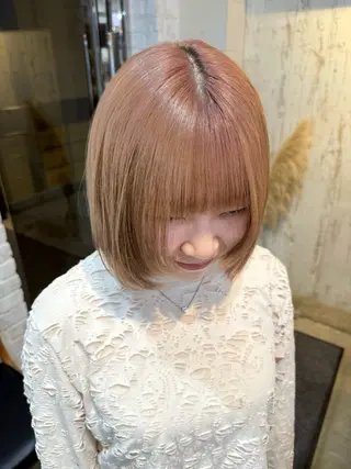 ショート カラー 🪐レイヤー/美髪 カラー/加野彩果🪐のヘアスタイル