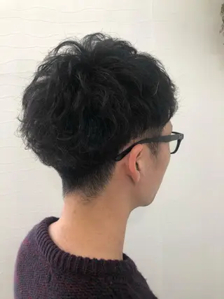 ショート パーマ メンズ Mintleaf 💛MAYUKOのヘアスタイル