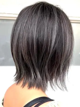 ミディアム カラー alpha松戸 🍓武田さくら🦊のヘアスタイル