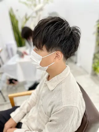 ショート パーマ ヘアアレンジ メンズ 🧸縮毛矯正特化 金澤 彩香🎀のヘアスタイル