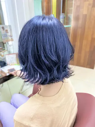 ミディアム カラー 【髪質改善×カラー】 QUALIS沓掛貴浩のヘアスタイル