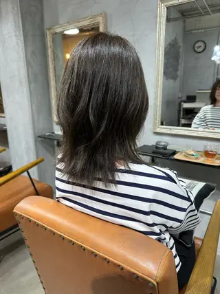 ミディアム カラー goen【ゴエン】所属・goen/ カミムラシュウヘイのヘアスタイル