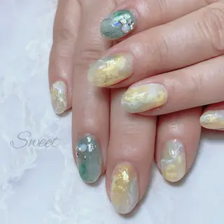 ネイル sweet 仲野陽子のネイルデザイン