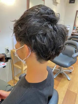 パーマ メンズ 髪質改善 コレマツのヘアスタイル