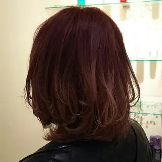 ミディアム カラー SHAFT Ieiriのヘアスタイル